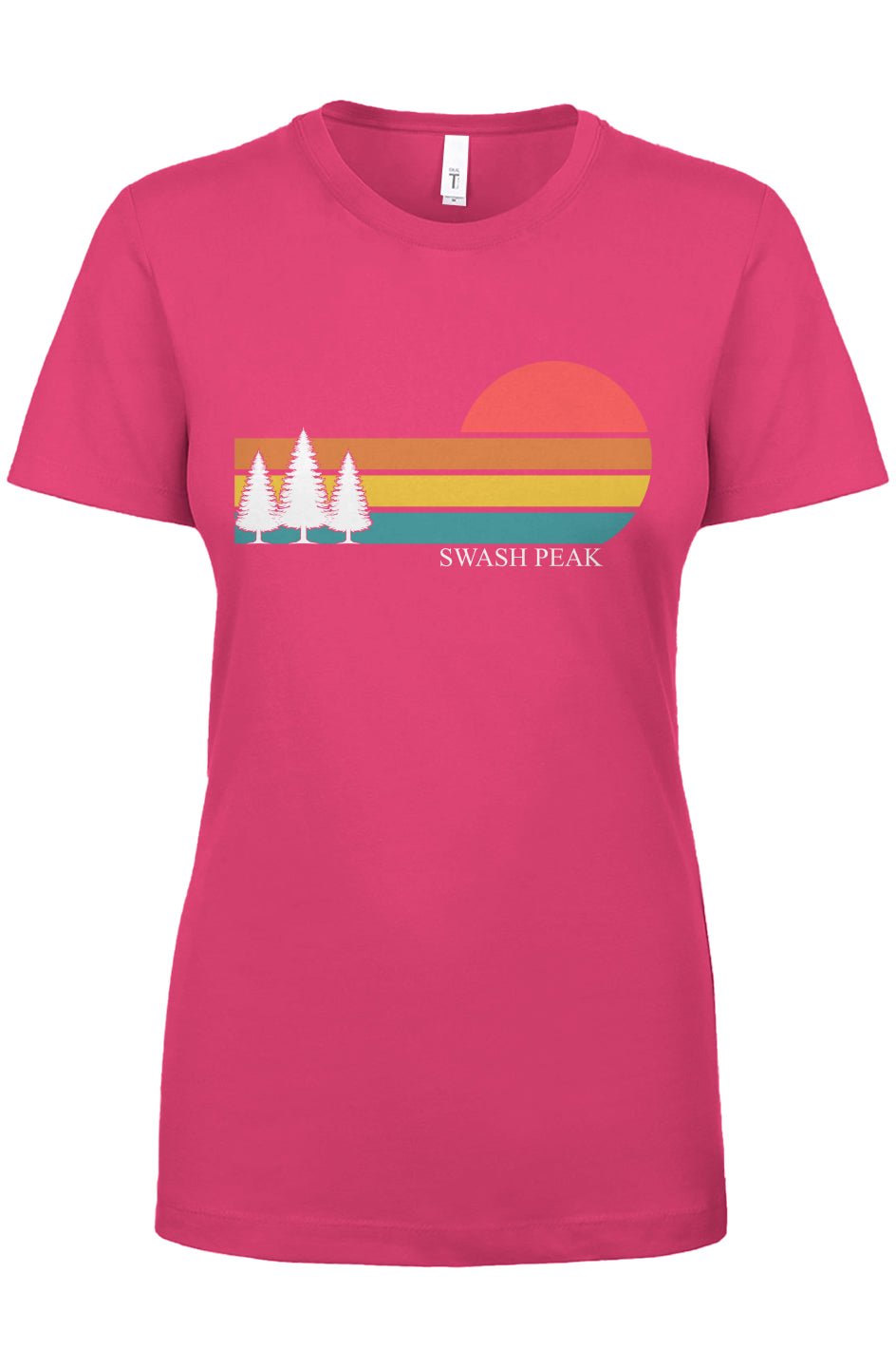 Retro Sunset Women's Tee - Swash Peak
