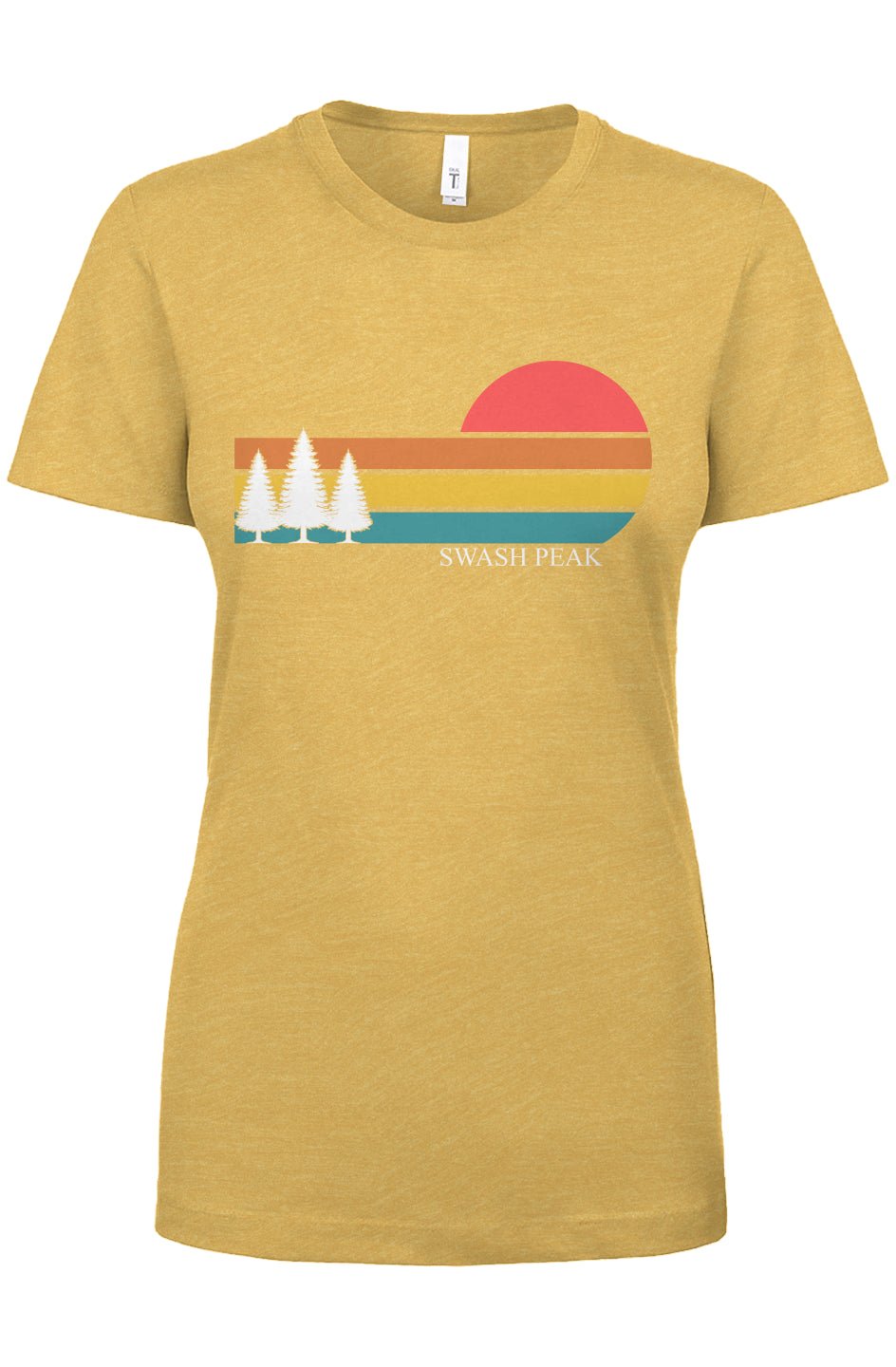 Retro Sunset Women's Tee - Swash Peak
