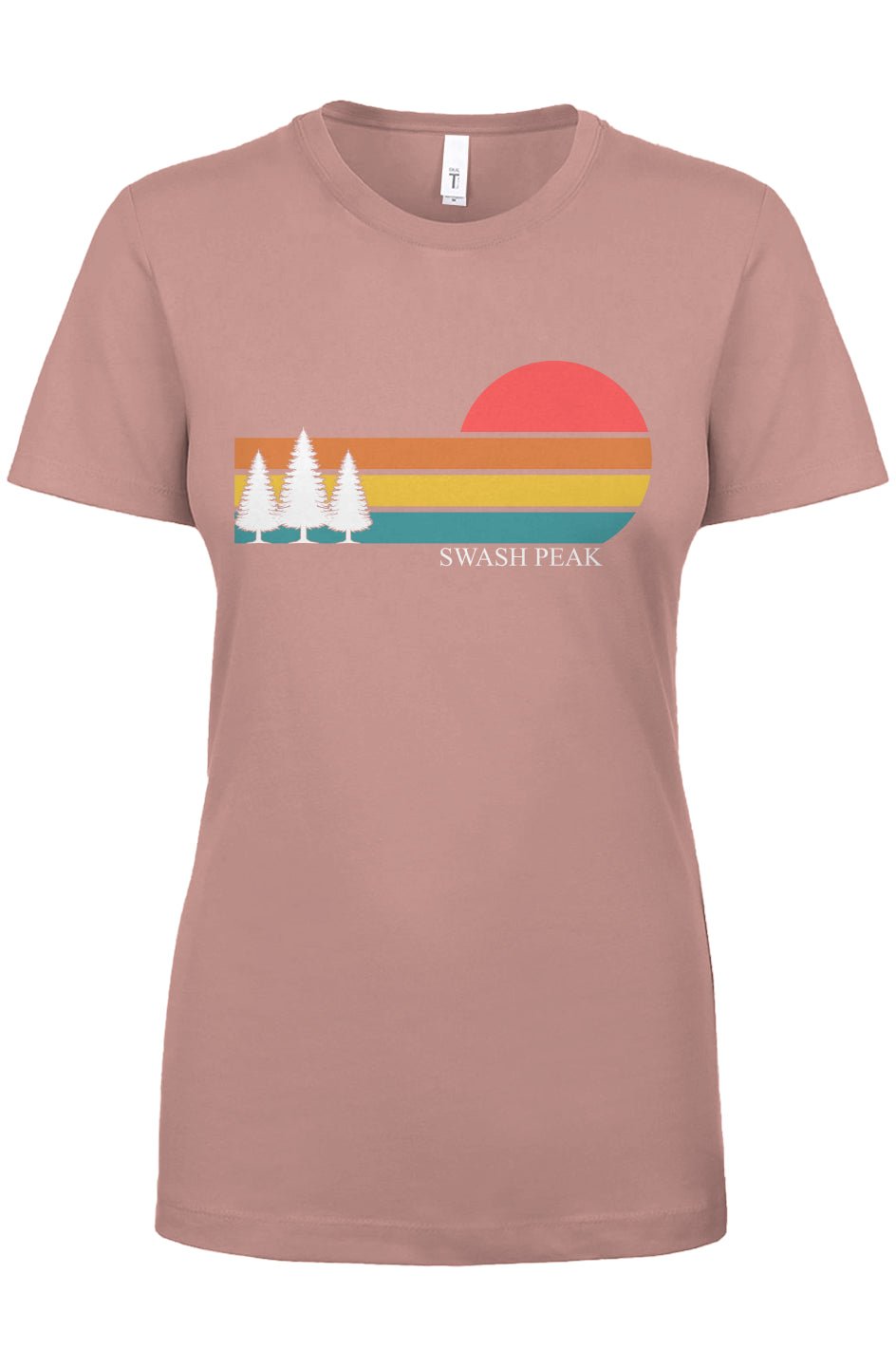 Retro Sunset Women's Tee - Swash Peak