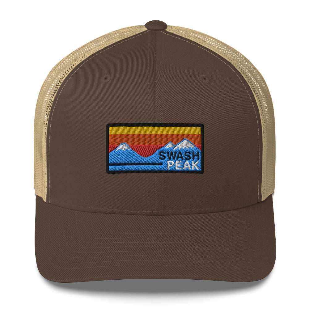 Mountain Sunset Trucker Hat