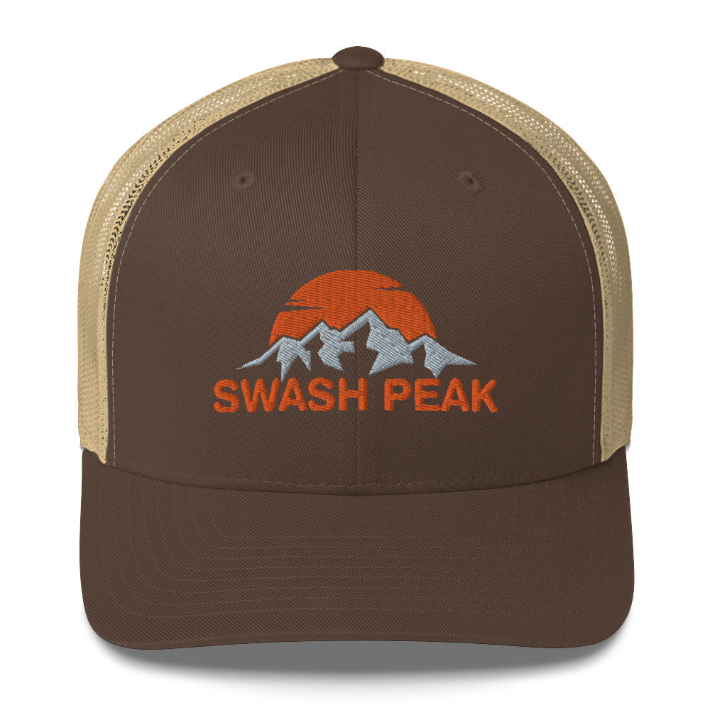 Sunset Mountain Trucker Hat