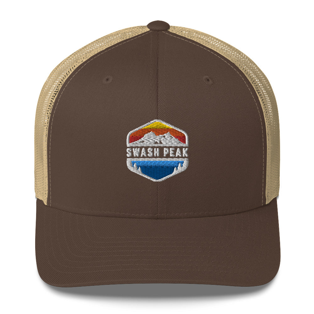 Snow Cap Trucker Hat