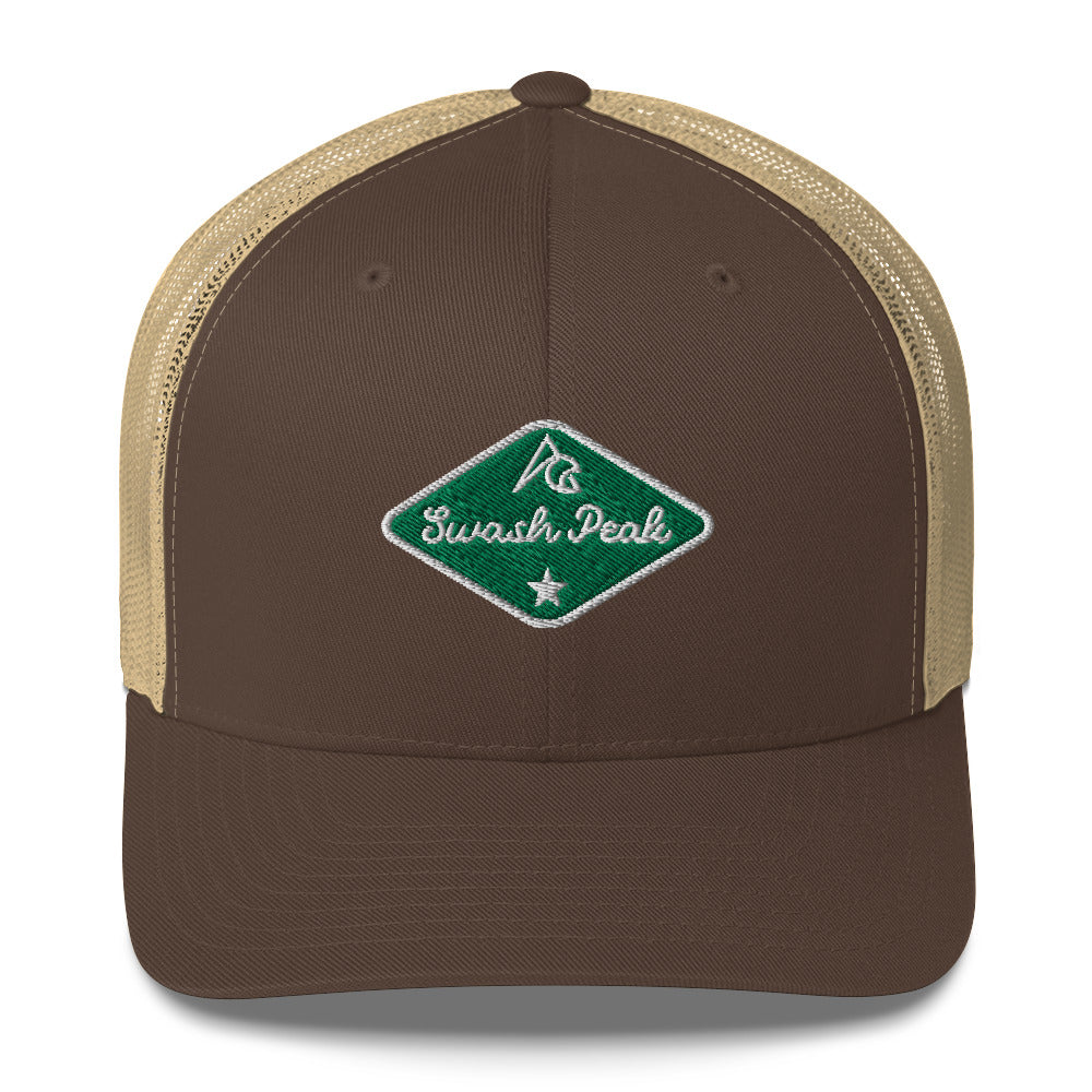 Green Back Trucker Hat