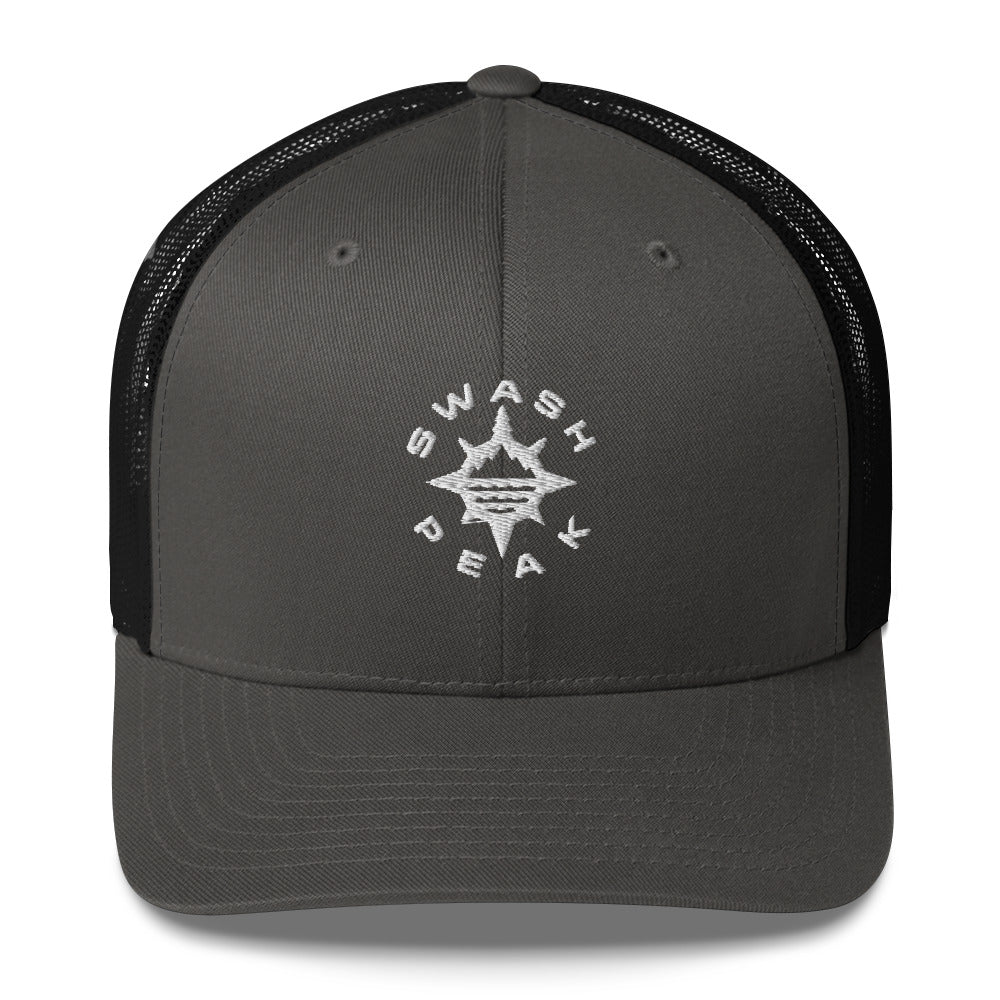 Rose Compass Trucker Hat