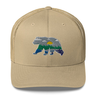 Bear Crossing Trucker Hat