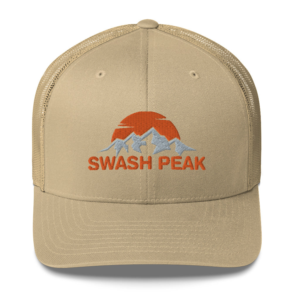 Sunset Mountain Trucker Hat