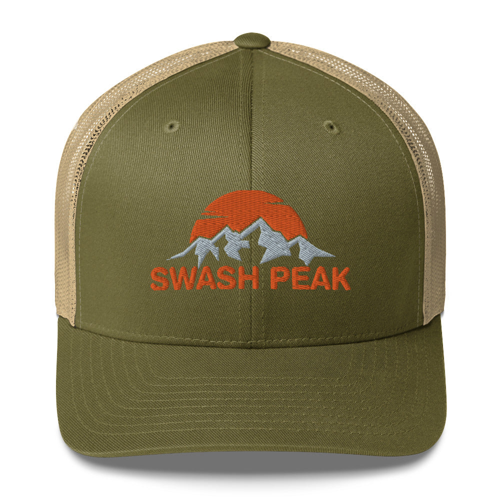 Sunset Mountain Trucker Hat