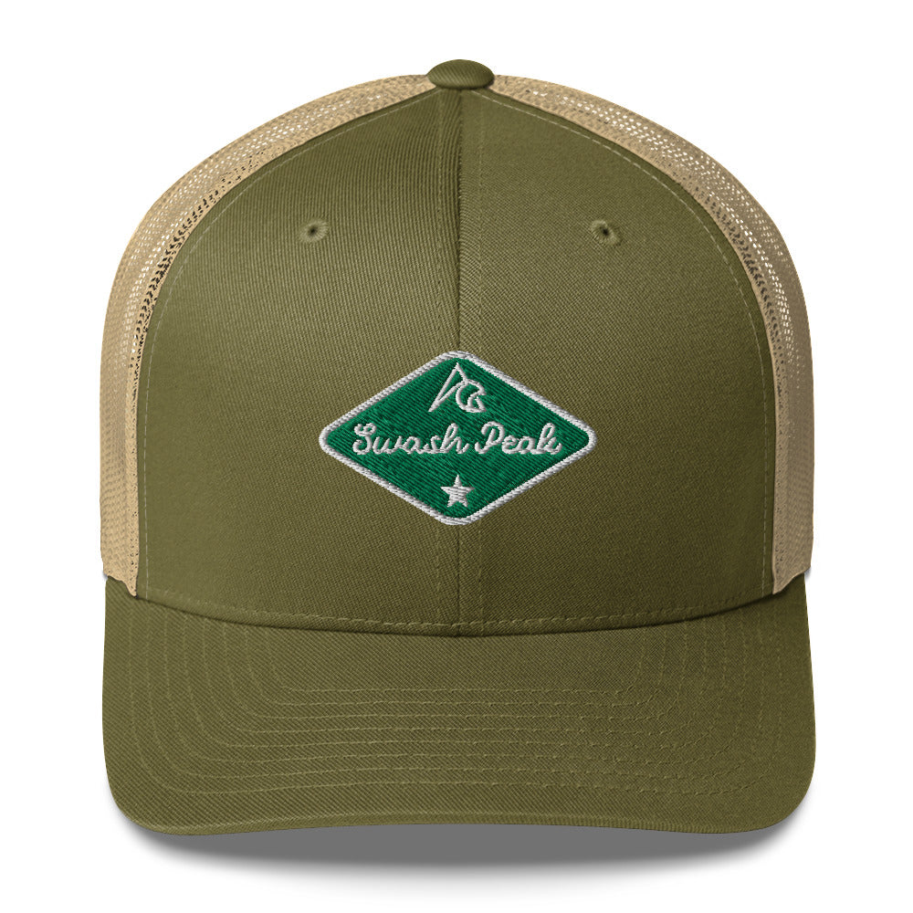 Green Back Trucker Hat