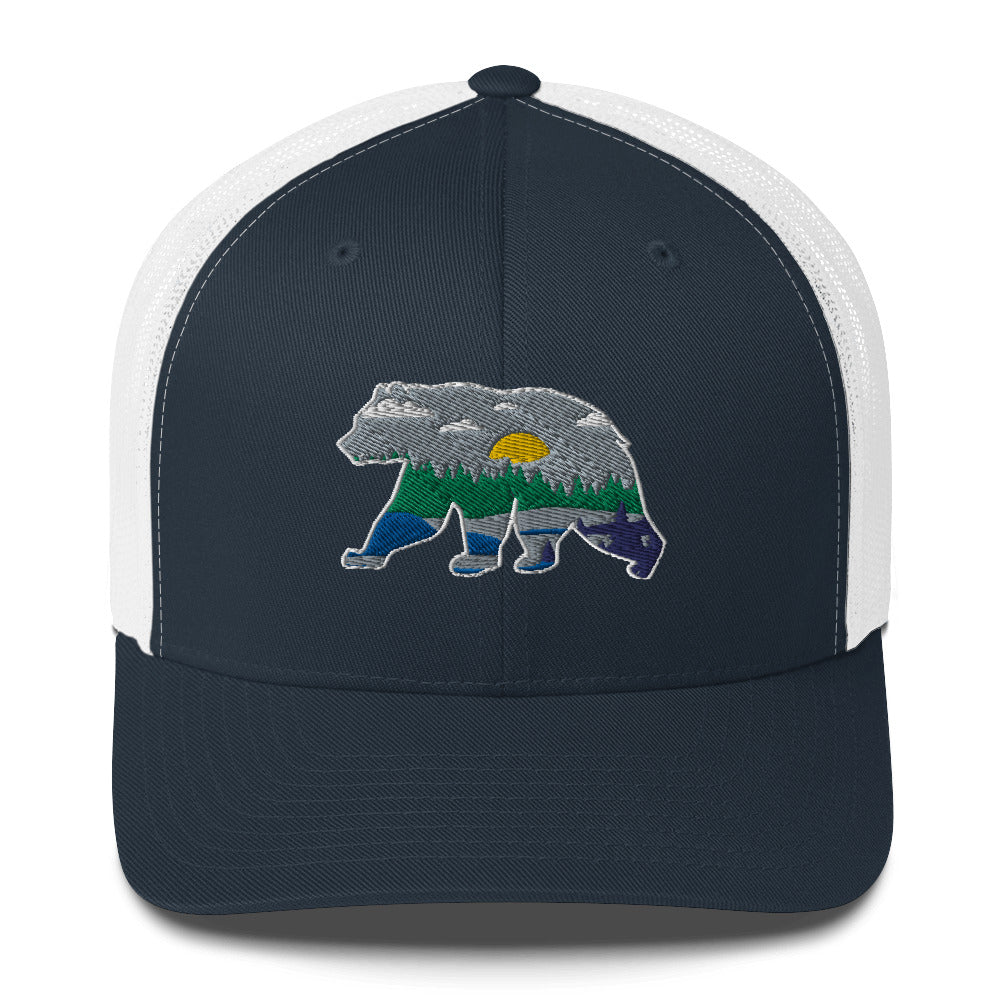 Bear Crossing Trucker Hat