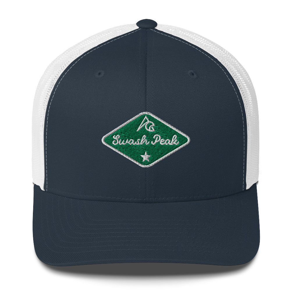 Green Back Trucker Hat