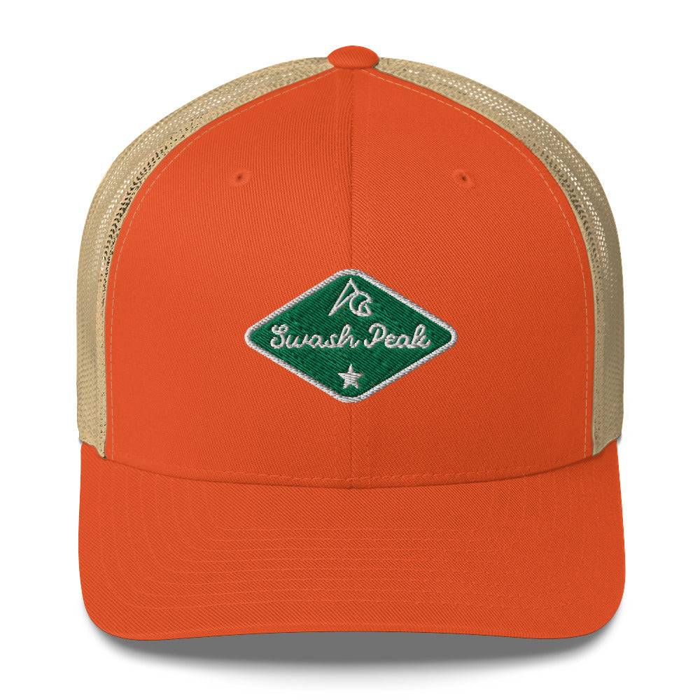 Green Back Trucker Hat