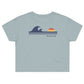 Retro Waves Cropped Tee - Swash Peak