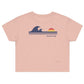 Retro Waves Cropped Tee - Swash Peak