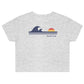 Retro Waves Cropped Tee - Swash Peak