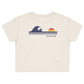 Retro Waves Cropped Tee - Swash Peak