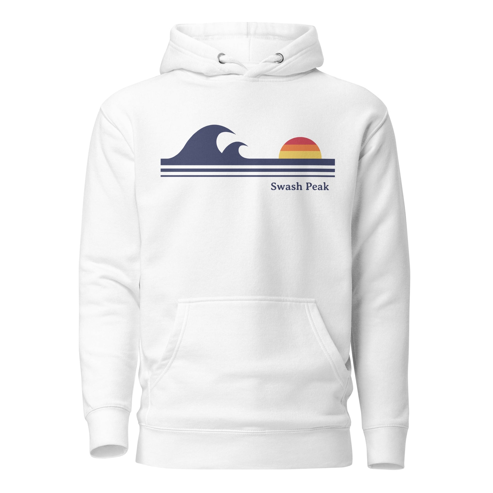 Retro Waves Unisex Hoodie - Swash Peak