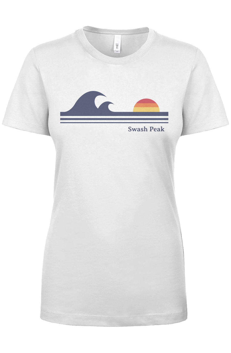 Retro Waves Women's Tee - Swash Peak