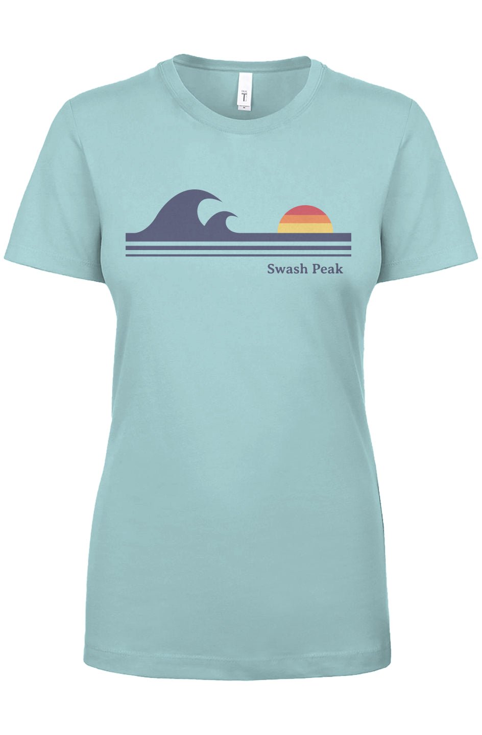 Retro Waves Women's Tee - Swash Peak