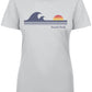 Retro Waves Women's Tee - Swash Peak