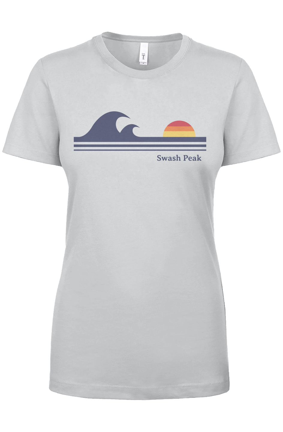 Retro Waves Women's Tee - Swash Peak