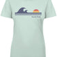 Retro Waves Women's Tee - Swash Peak