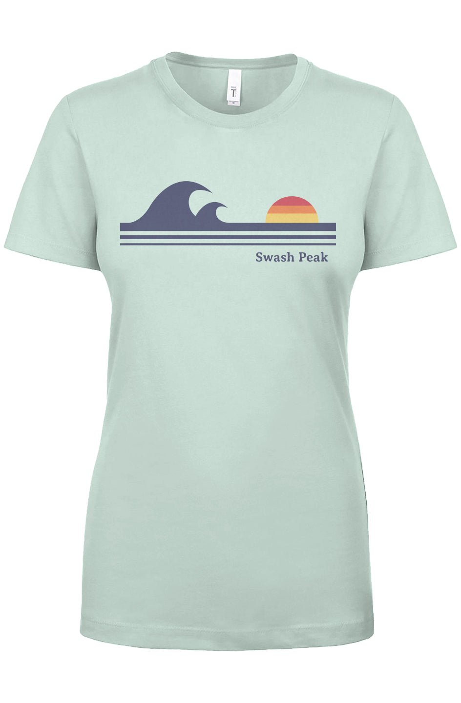 Retro Waves Women's Tee - Swash Peak