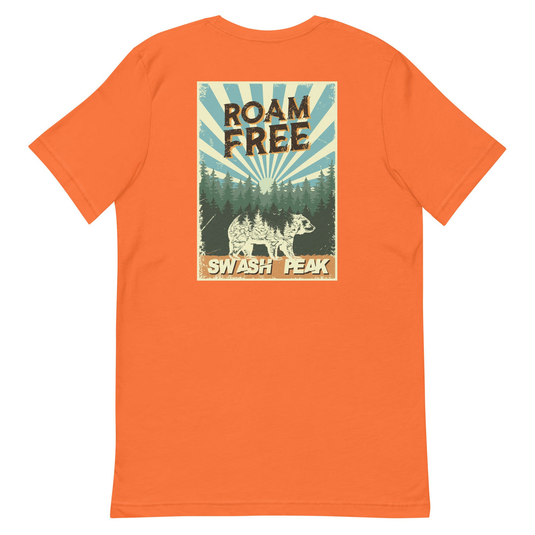 Roam Free Unisex Tee - Swash Peak