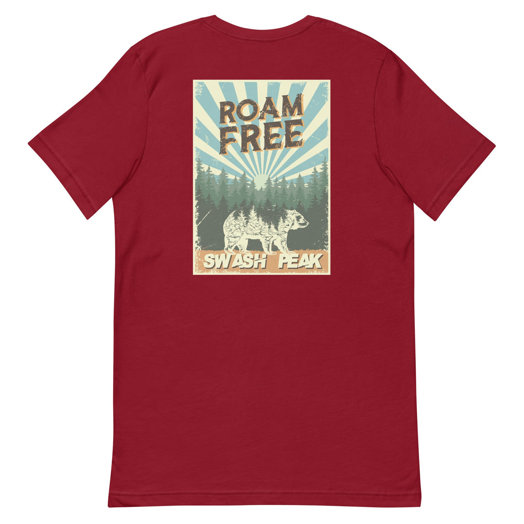 Roam Free Unisex Tee - Swash Peak