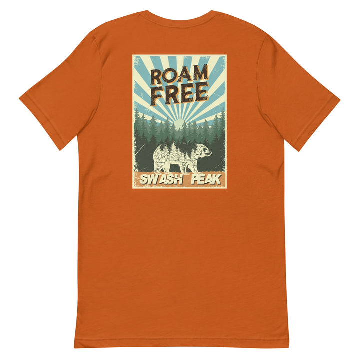 Roam Free Unisex Tee - Swash Peak
