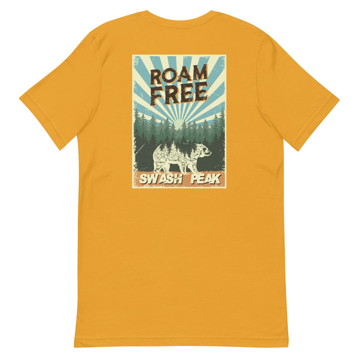 Roam Free Unisex Tee - Swash Peak
