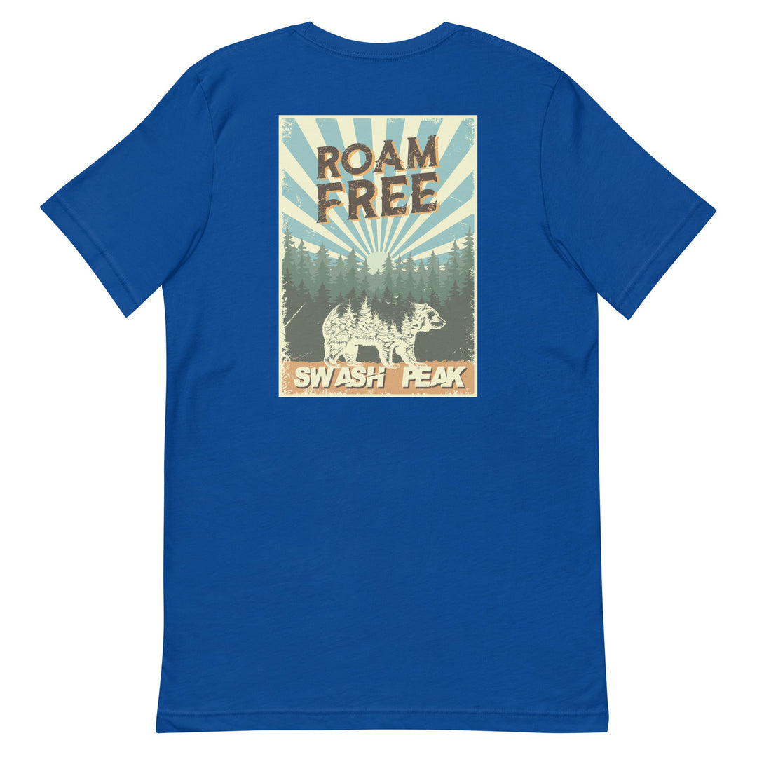Roam Free Unisex Tee - Swash Peak