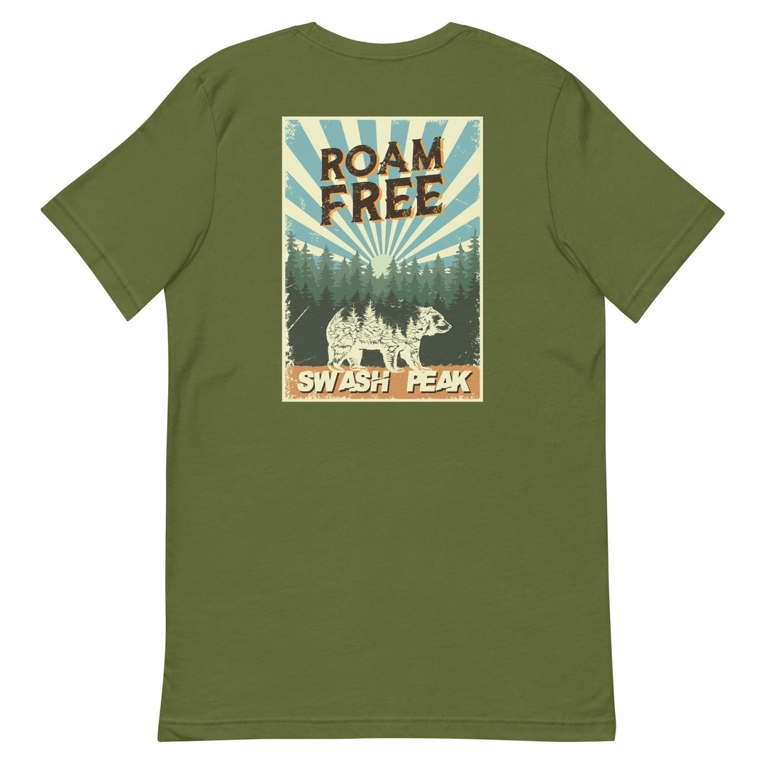 Roam Free Unisex Tee - Swash Peak