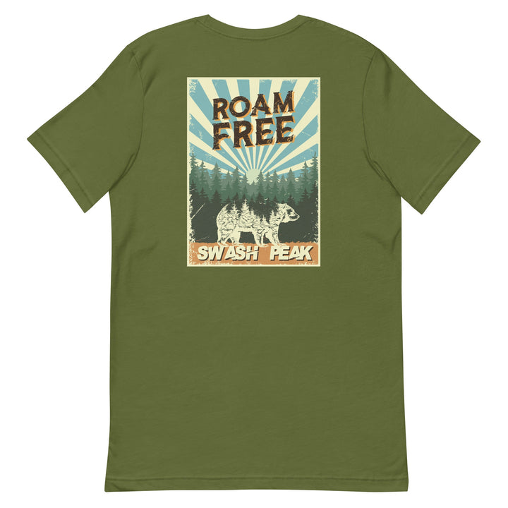 Roam Free Unisex Tee - Swash Peak