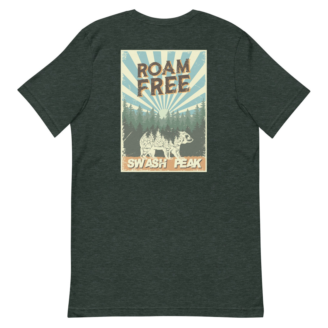 Roam Free Unisex Tee - Swash Peak