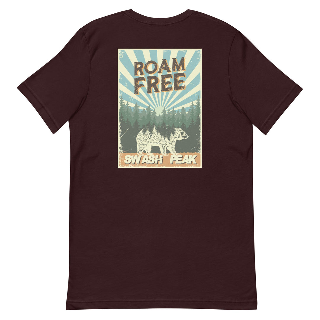 Roam Free Unisex Tee - Swash Peak