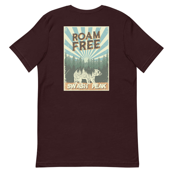 Roam Free Unisex Tee - Swash Peak