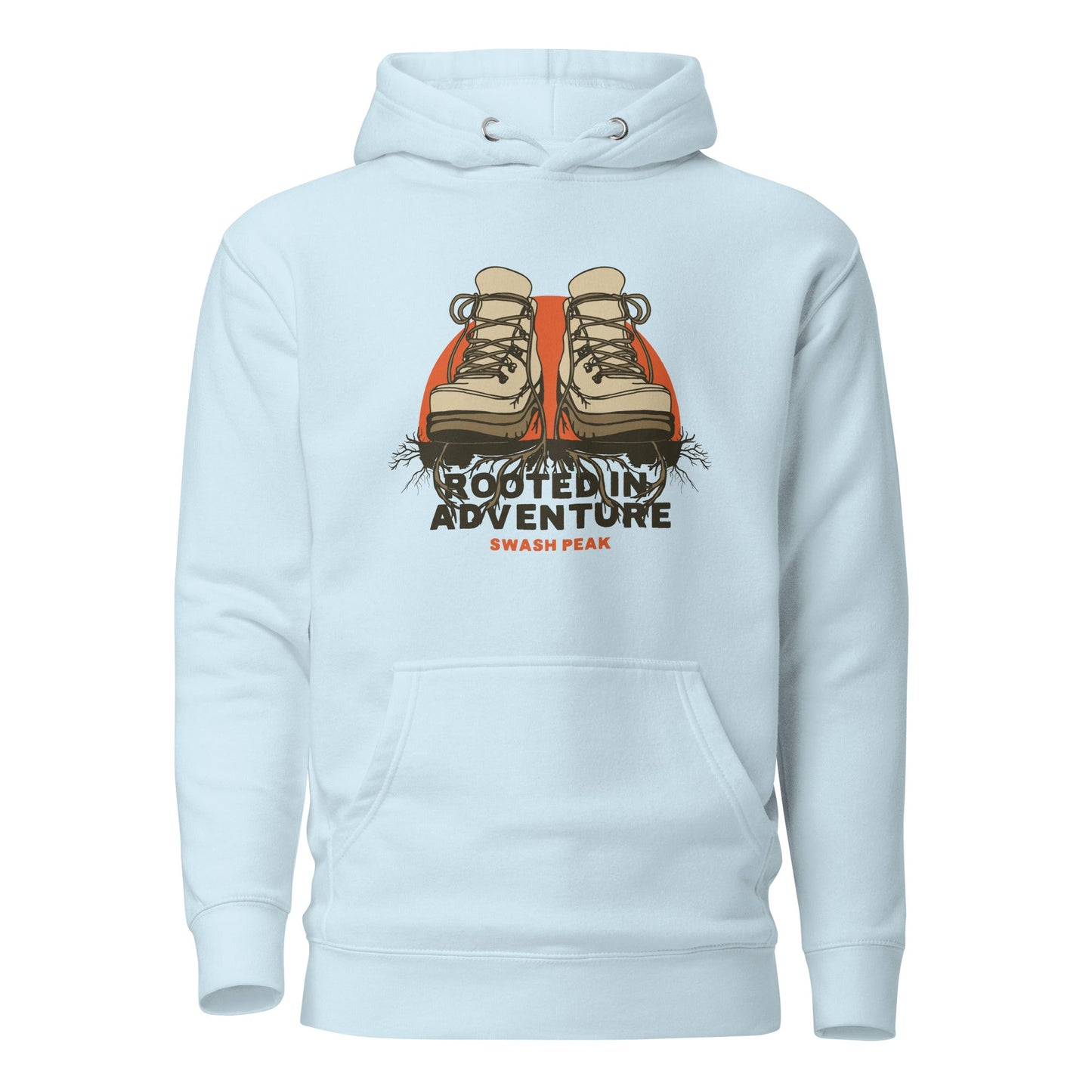 Rooted in Adventure Unisex Hoodie - Swash Peak