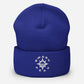 Rose Compass Cuffed Beanie - Swash Peak