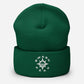 Rose Compass Cuffed Beanie - Swash Peak