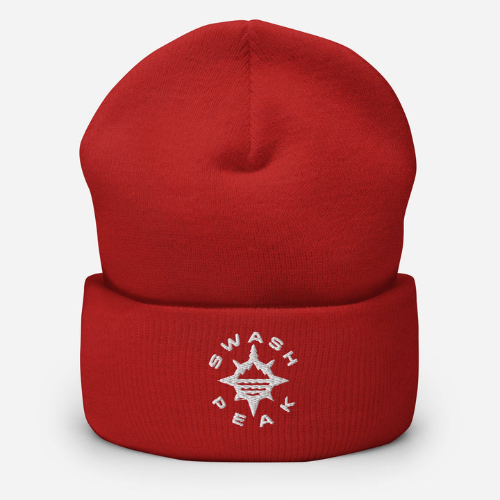 Rose Compass Cuffed Beanie - Swash Peak