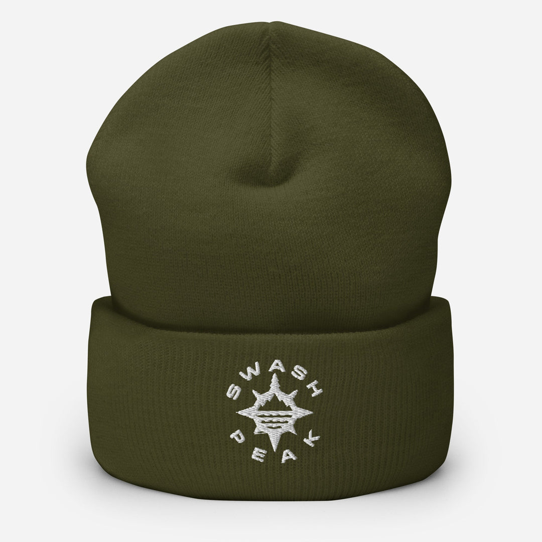 Rose Compass Cuffed Beanie - Swash Peak