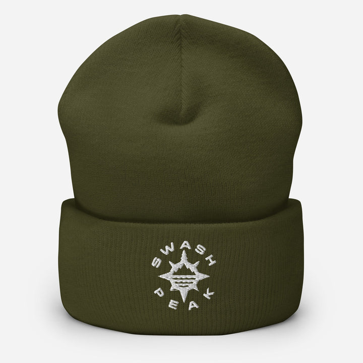 Rose Compass Cuffed Beanie - Swash Peak