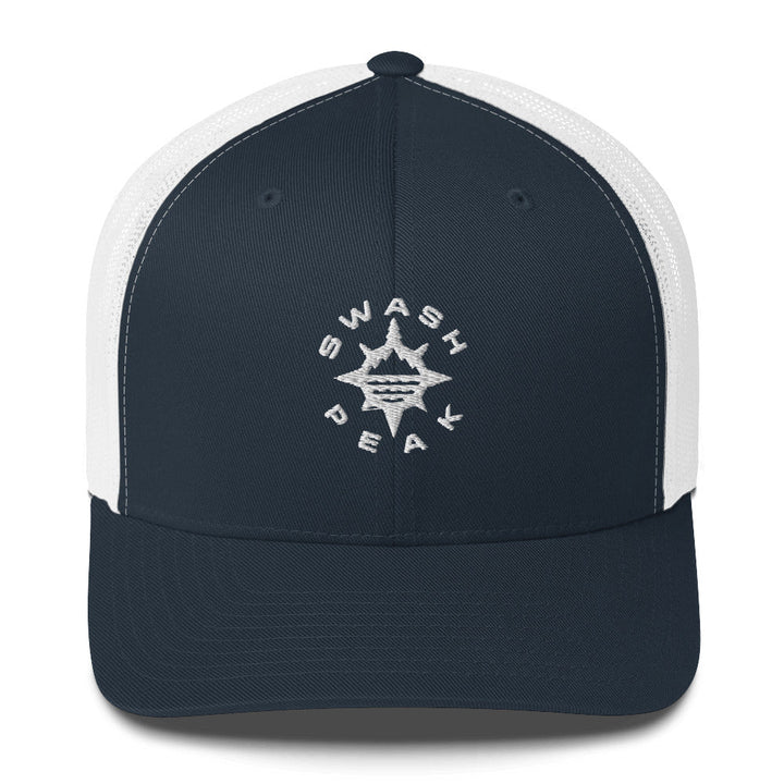 Rose Compass Trucker Hat - Swash Peak
