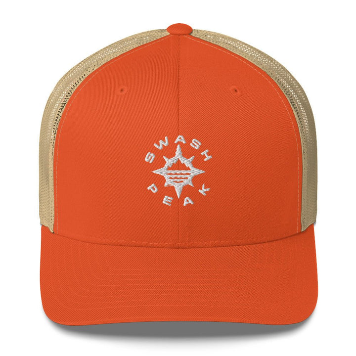 Rose Compass Trucker Hat - Swash Peak