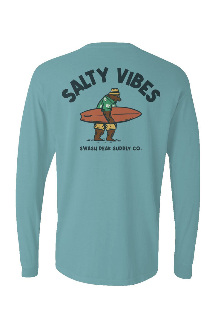 Salty Vibes Long Sleeve Unisex Tee - Swash Peak