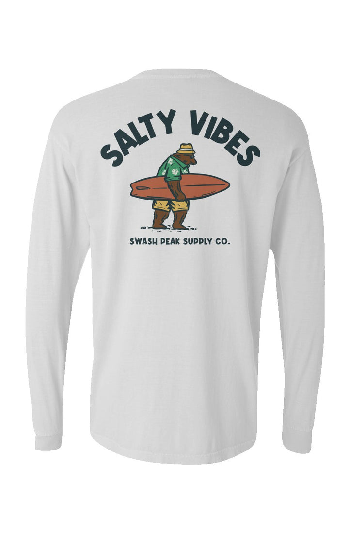 Salty Vibes Long Sleeve Unisex Tee - Swash Peak