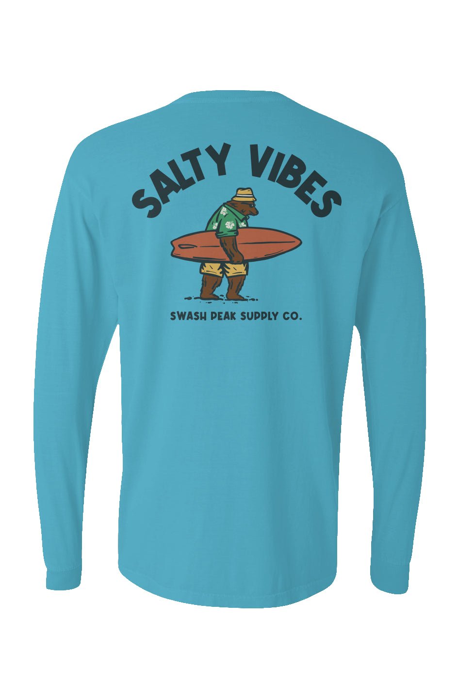 Salty Vibes Long Sleeve Unisex Tee - Swash Peak