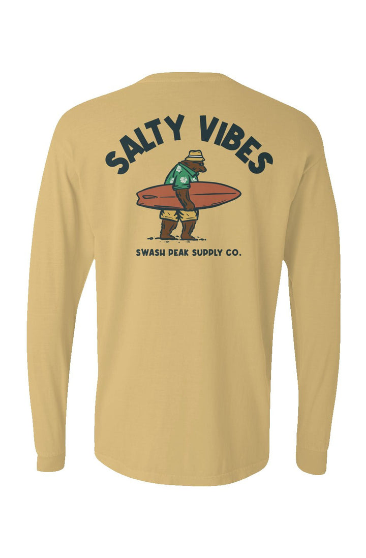 Salty Vibes Long Sleeve Unisex Tee - Swash Peak