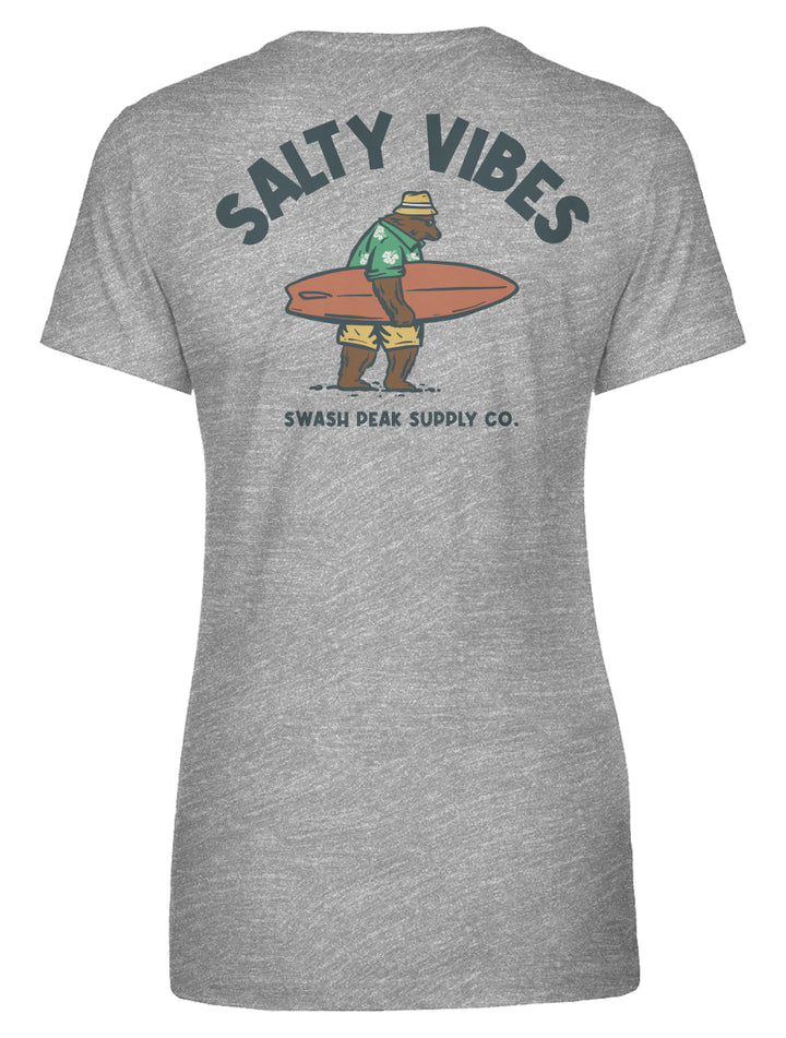 Salty Vibes Women's Tee - Swash Peak