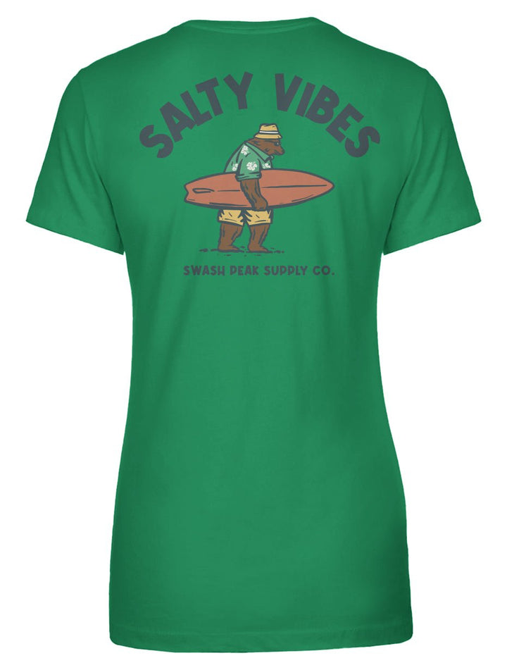 Salty Vibes Women's Tee - Swash Peak